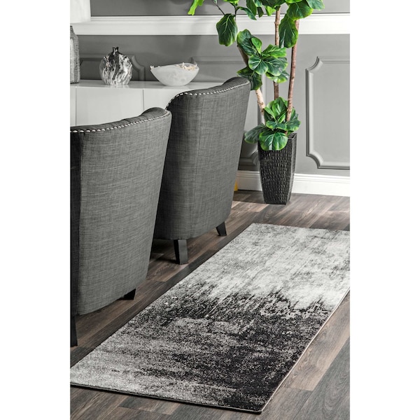 Nuloom Alayna Abstract Waterfall Area Rug 2ft 8in x 8ft RZBD51C-2808 - main